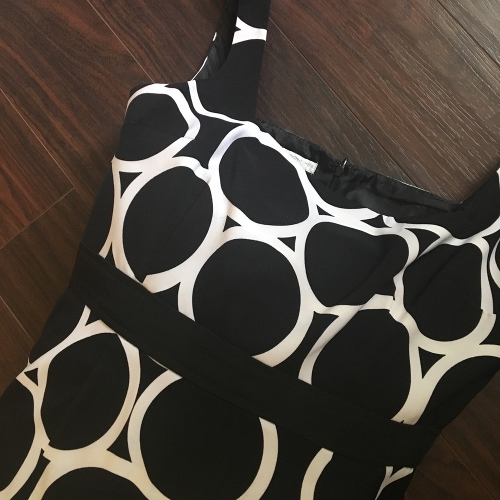 Black and White sheath